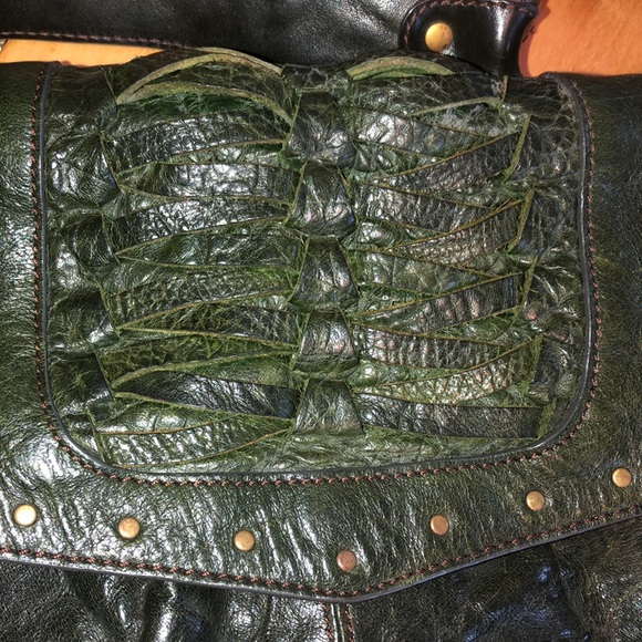 Hayden-Harnett Brooklyn/NYC Vintage Hobo Purse - Picture 6 of 7